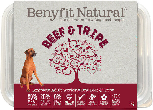 Pet Food Expert Benyfit Natural Beef Tripe