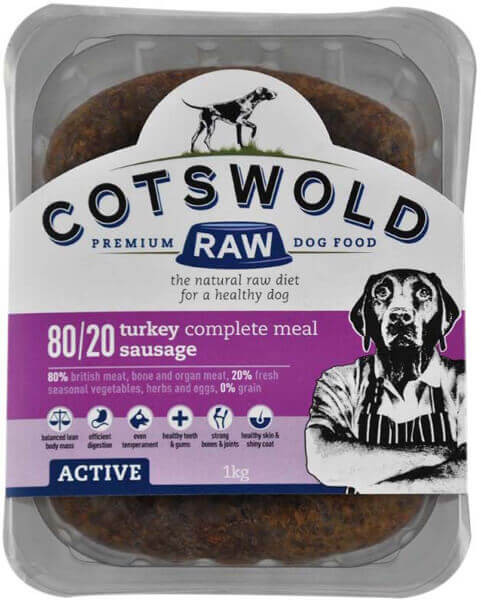 Cotswold Raw Active Turkey Sausages