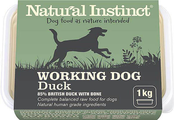 Natural Instinct Working Dog Duck