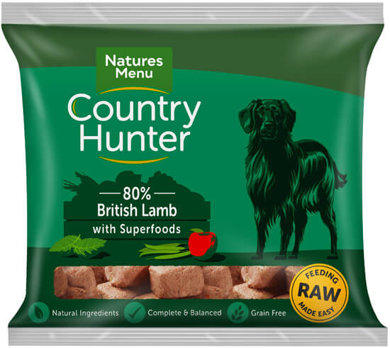 Natures Menu Country Hunter British Lamb