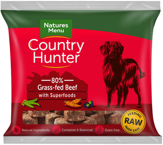 Natures Menu Country Hunter Grass Fed Beef