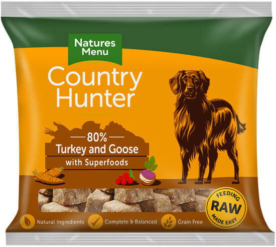 Natures Menu Country Hunter Turkey & Goose