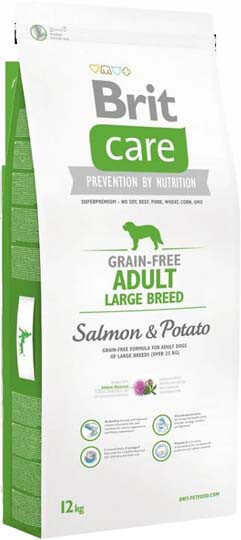 Brit care dog food salm s fashion and potato