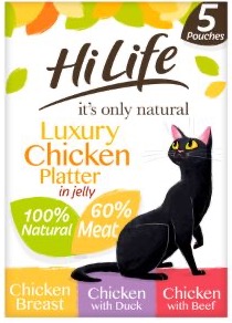 HiLife It's Only Natural Luxury Chicken Platter in Jelly