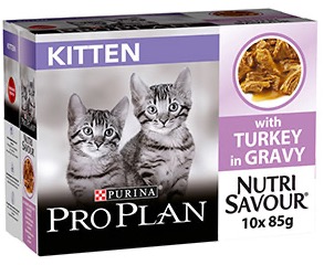 Purina Pro Plan Nutrisavour kitten Turkey
