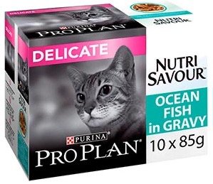 Purina Pro Plan Nutrisavour Delicate Adult Ocean Fish