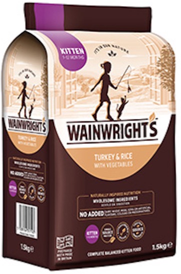 Wainwrights turkey and rice shops wet food