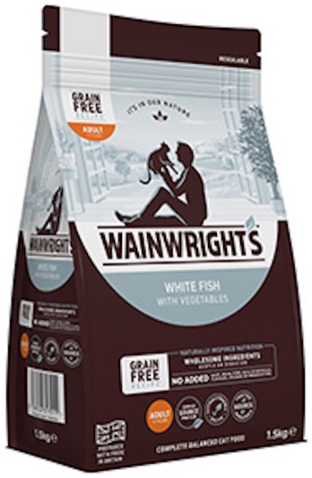 Wainwrights Grain Free Adult Whitefish With Vegetables