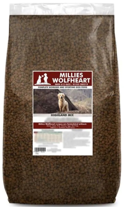 Pet Food Expert Millies Wolfheart Highland Mix