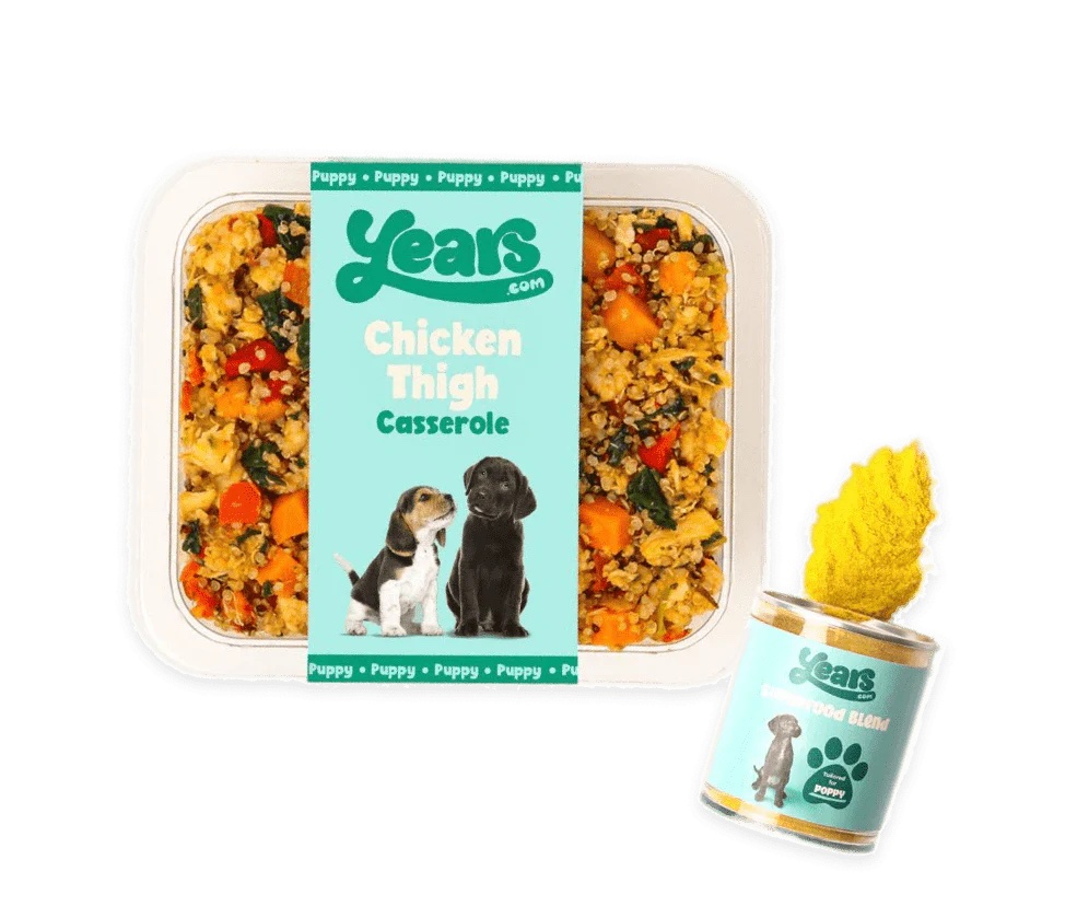 Years Turkey Thigh Cranberry Fricassee Puppy