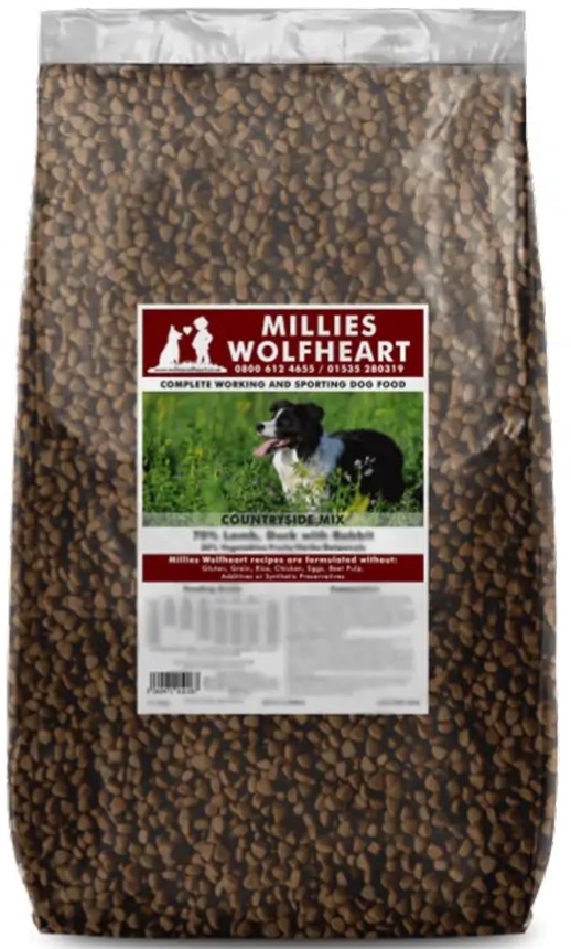 Pet Food Expert Millies Wolfheart Countryside Mix