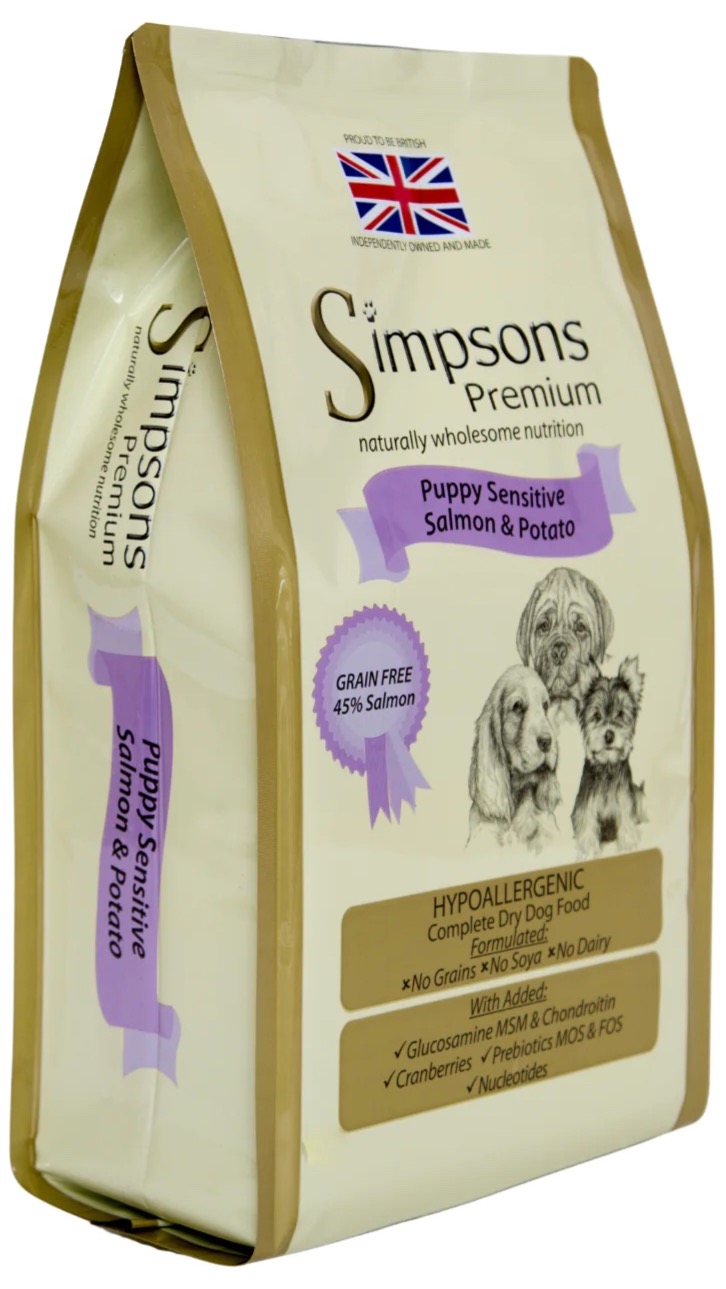 Pet Food Expert Simpsons Puppy Sensitive Salmon Potato