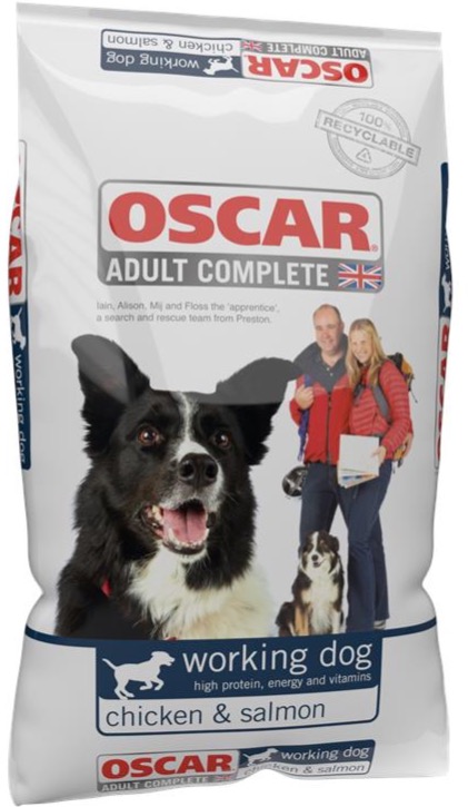 Oscar Working Dog Chicken with Salmon Gluten Free