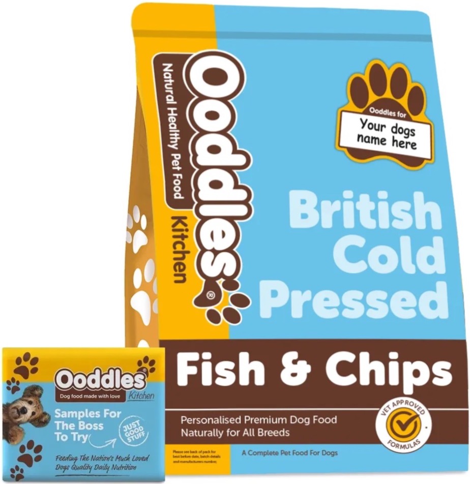Ooddles Kitchen Fish & Chips Cold Pressed