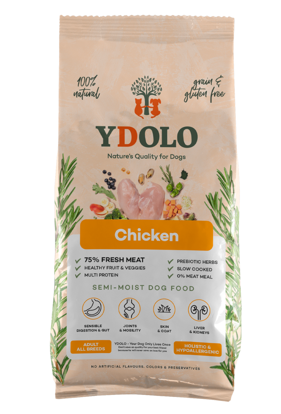 Ydolo Chicken Semi Moist