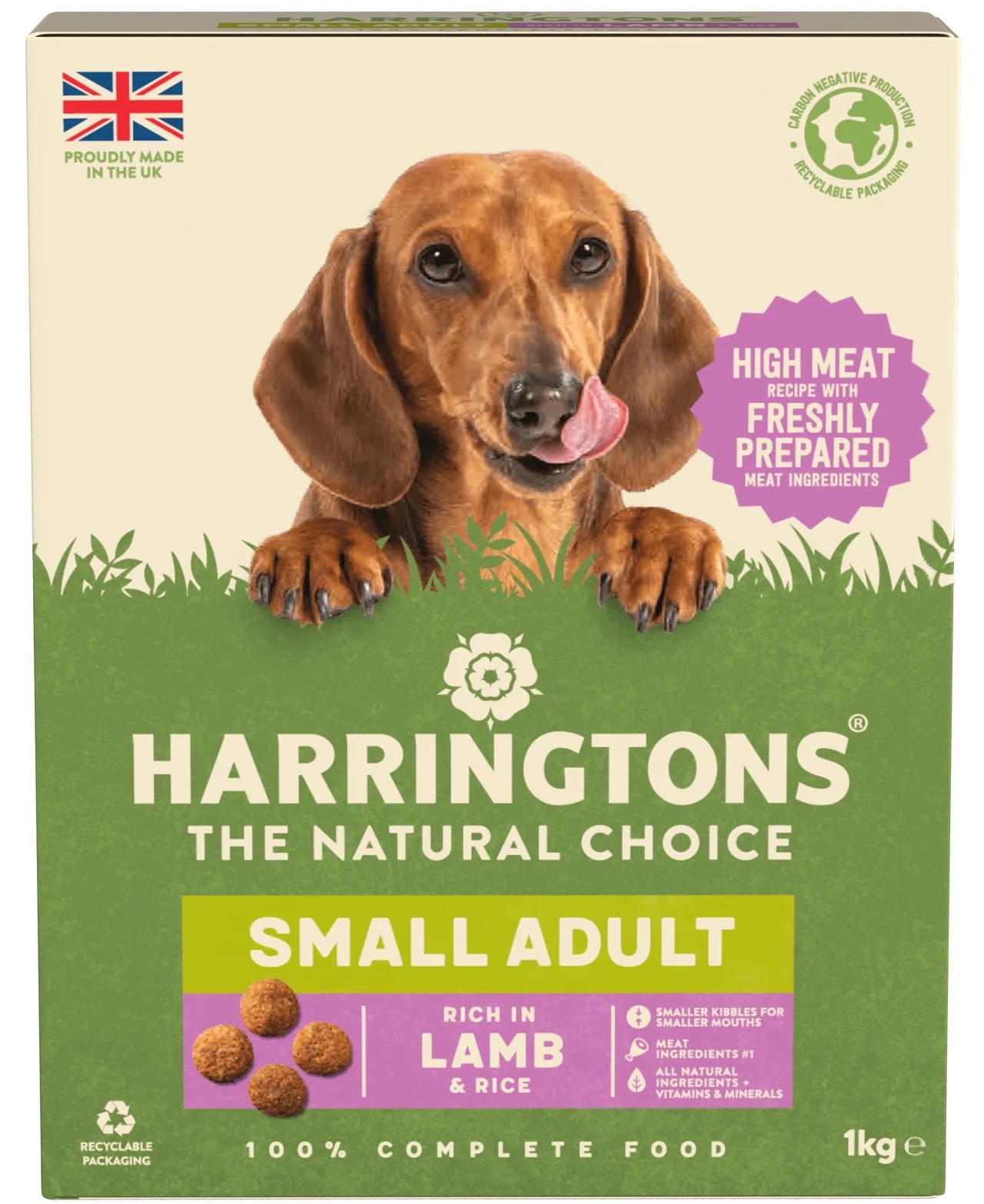 Pet Food Expert Harringtons Adult Small Breed Rich In Lamb