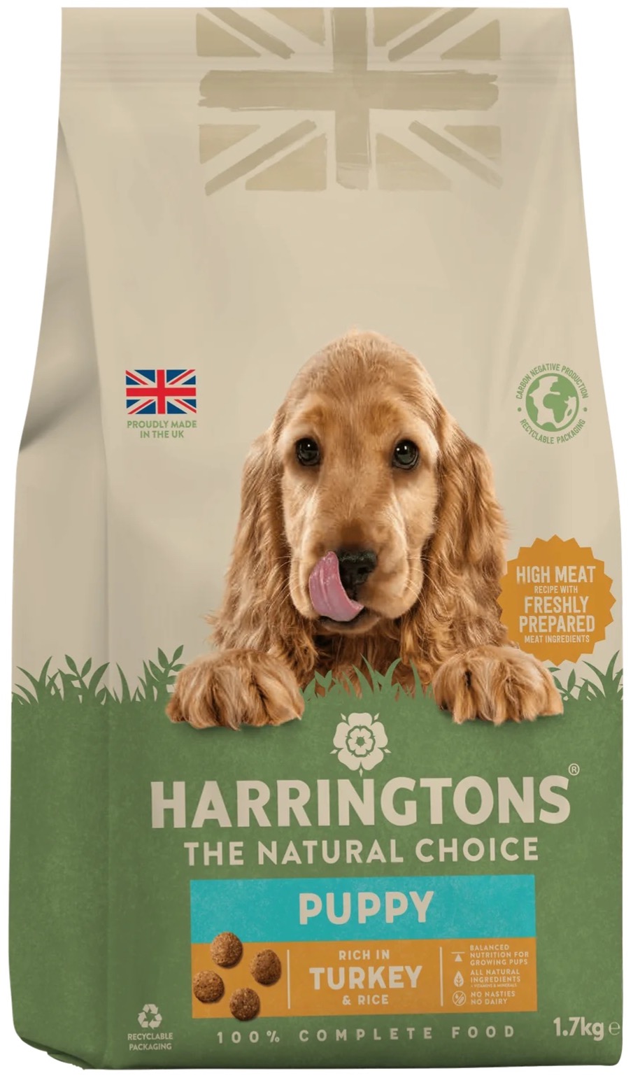 Harringtons Puppy Rich in Turkey & Rice