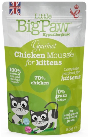 Little BigPaw Chicken Mousse for Kittens