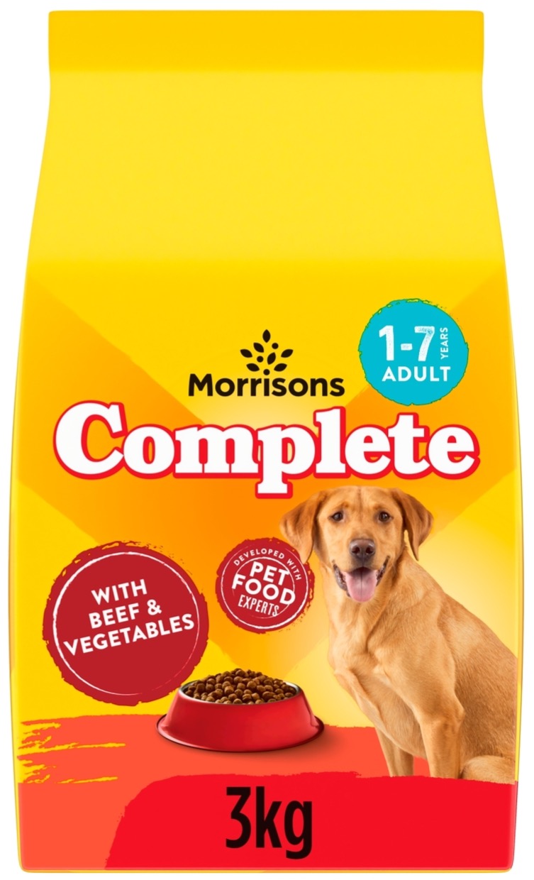 Pet Food Expert Morrisons Complete Beef Veg