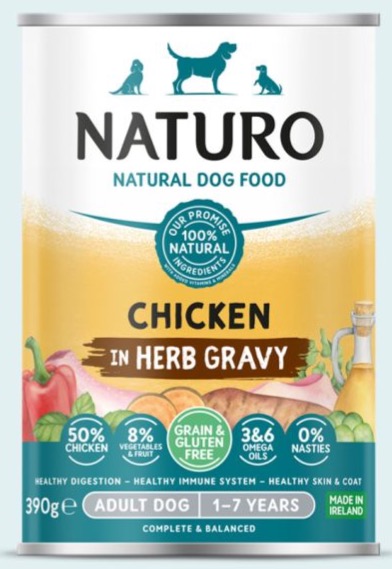 Pet Food Expert Naturo Grain Free Chicken in Herb Gravy