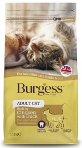 Burgess Adult Cat rich in Chicken with Duck