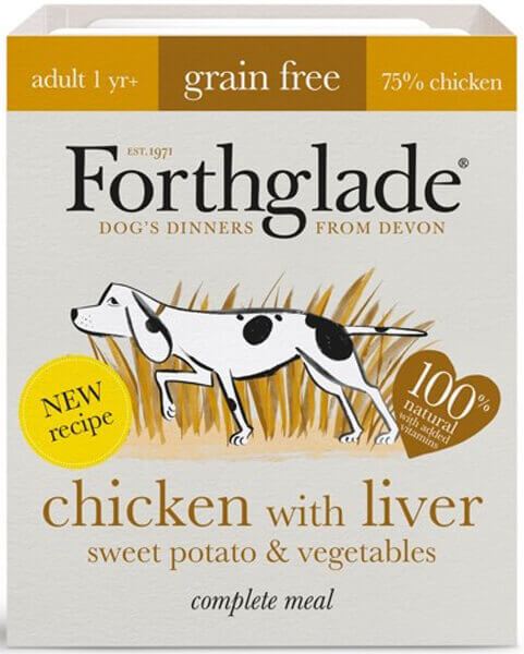 Forthglade Chicken & Liver with Sweet Potato & Vegetables