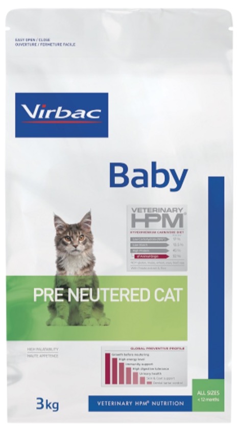 Virbac Kitten Pre Neutered