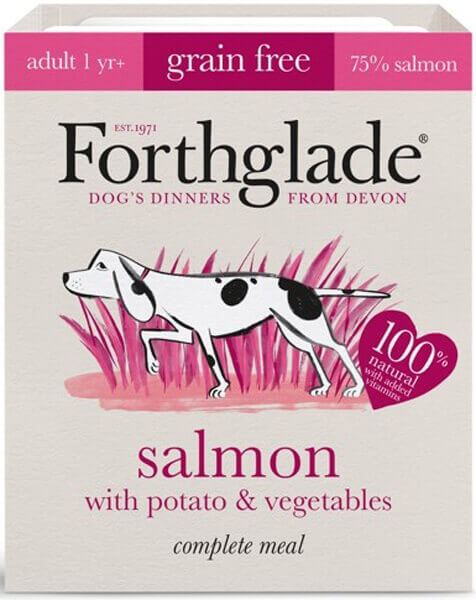Forthglade Salmon with Potato & Vegetables