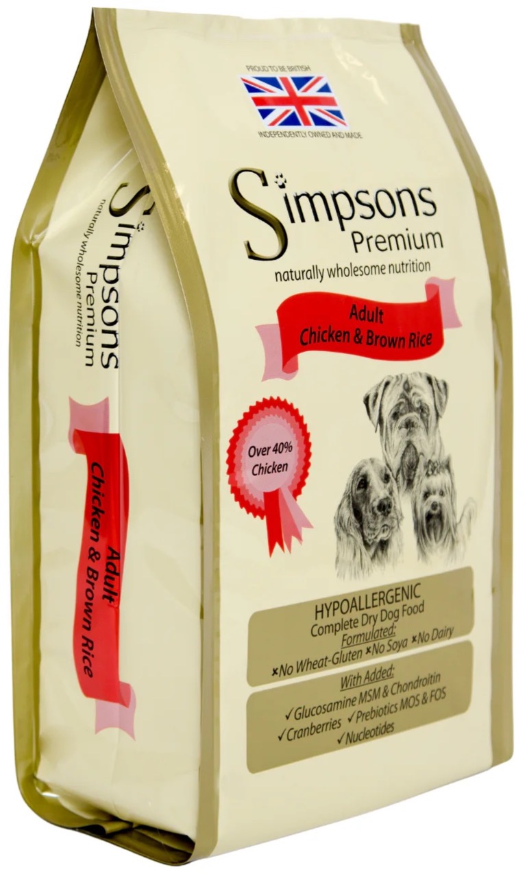 Simpsons Adult Chicken & Brown Rice