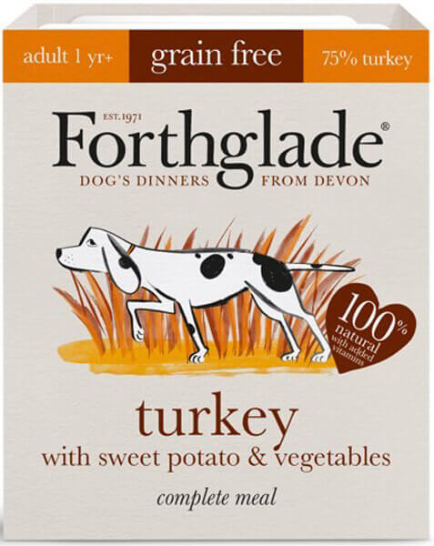 Forthglade Turkey with Sweet Potato & Vegetables