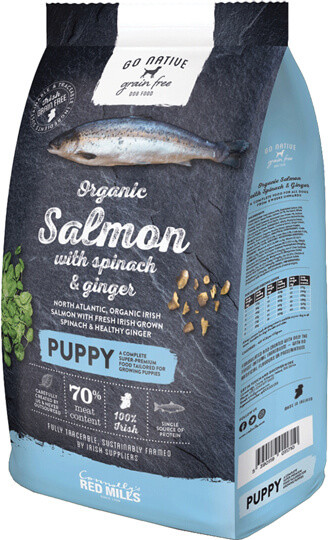 Pet Food Expert Go Native Puppy With Organic Salmon Spinach Ginger