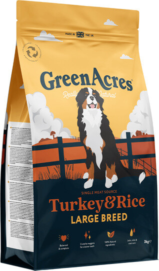 GreenAcres Adult Large Breed Turkey & Rice