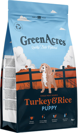 GreenAcres Puppy Turkey & Rice