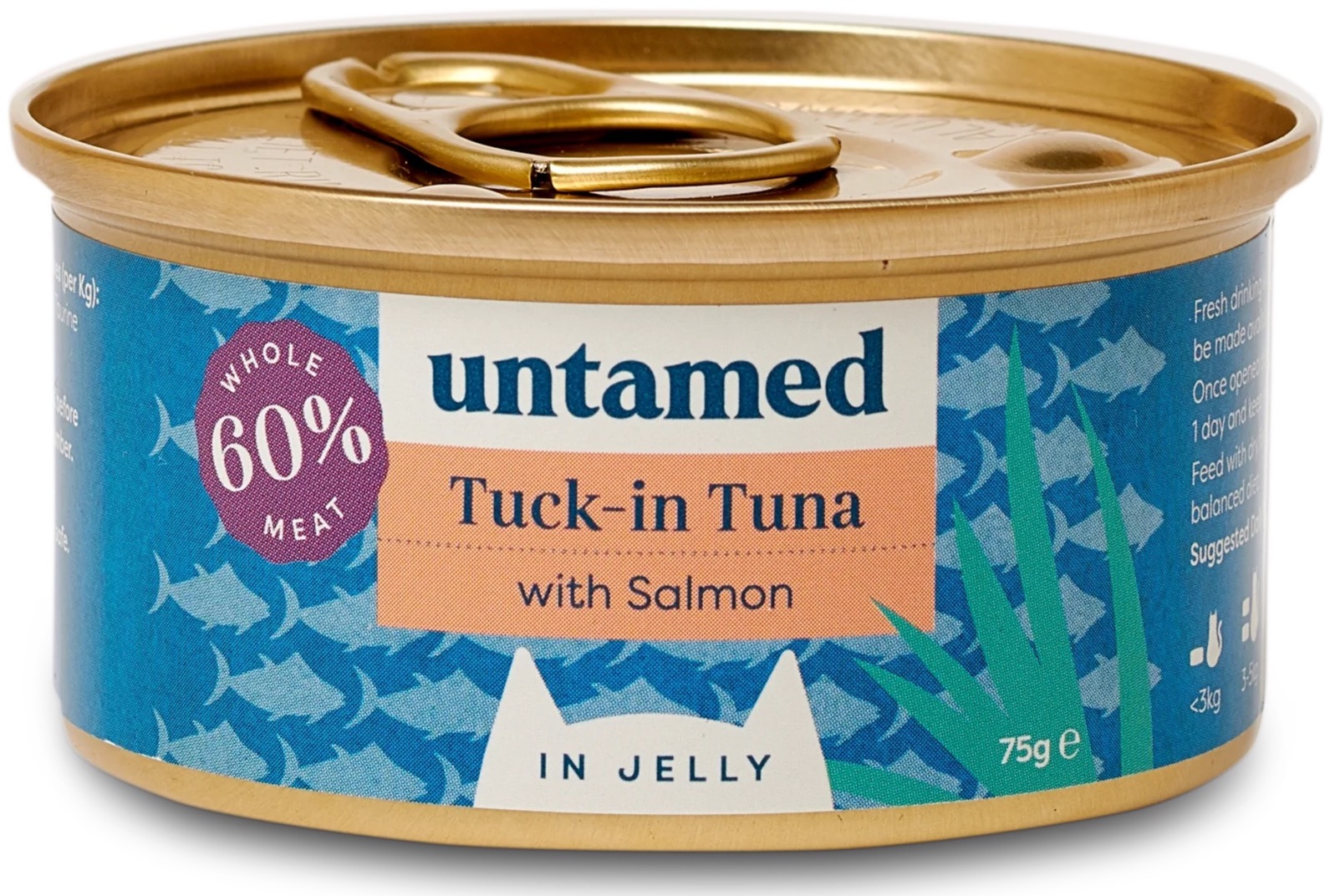 Untamed Tuck in Tuna with Salmon in Jelly
