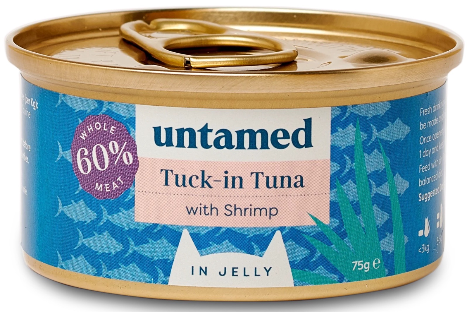 Untamed Tuck in Tuna with Shrimp in Jelly