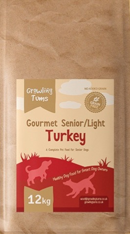Growling Tums Gourmet Senior/Light Turkey