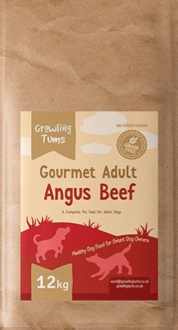 Growling Tums Gourmet Adult Angus Beef