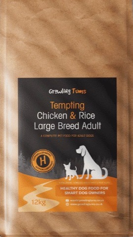 Growling Tums Tempting Chicken & Rice Large Breed