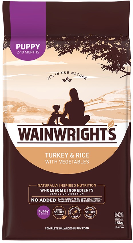 Wainwrights dogs friend puppy fashion food