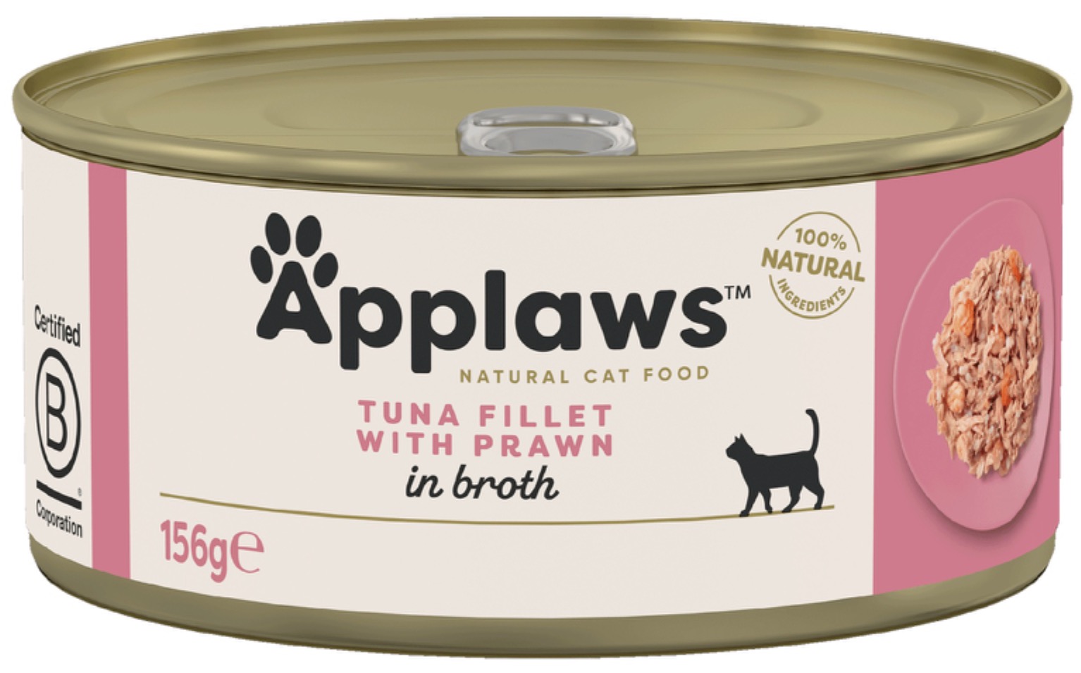 Pet Food Expert Applaws Tuna fillet Prawn