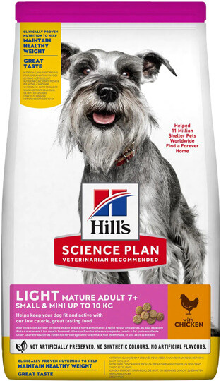Hill's Science Plan Mature Adult Light Small & Mini Breed