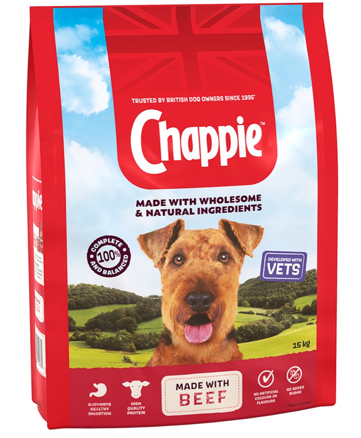 Chappie Beef & Whole Grain Cereal
