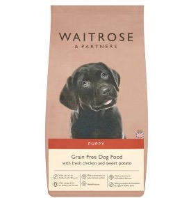 Waitrose Puppy Grain Free Chicken & Sweet Potato