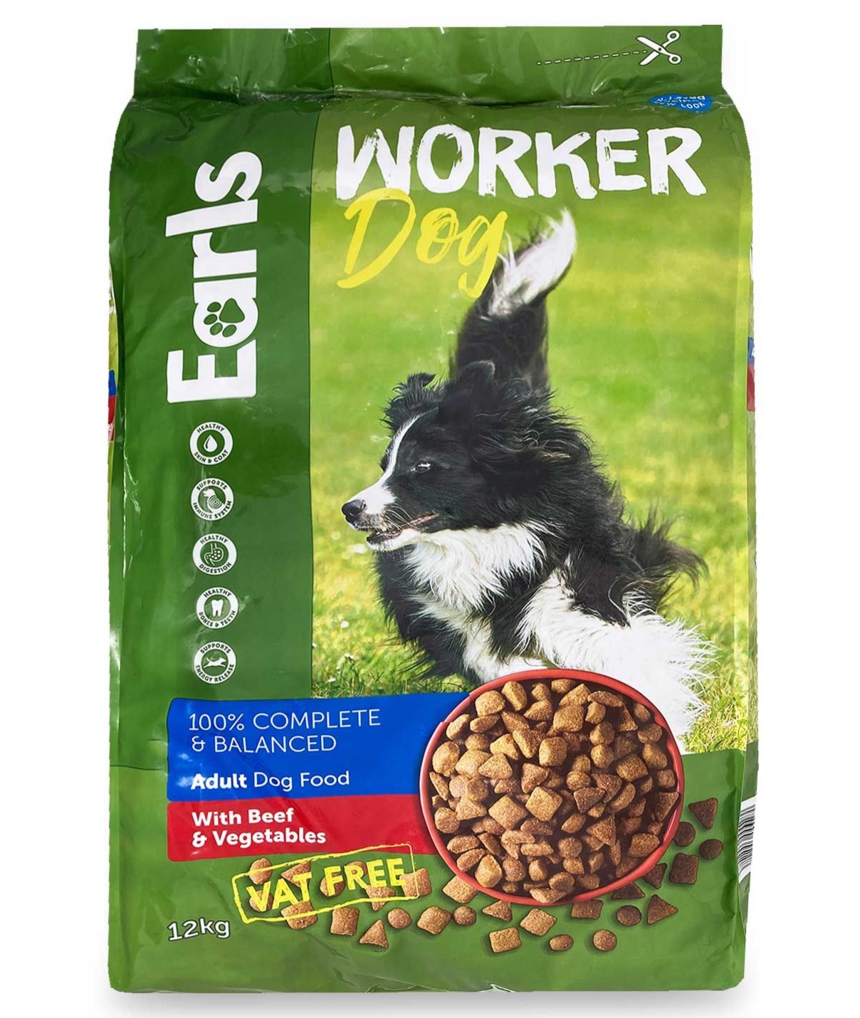 Pet Food Expert Aldi Worker Dog with Beef Vegetables