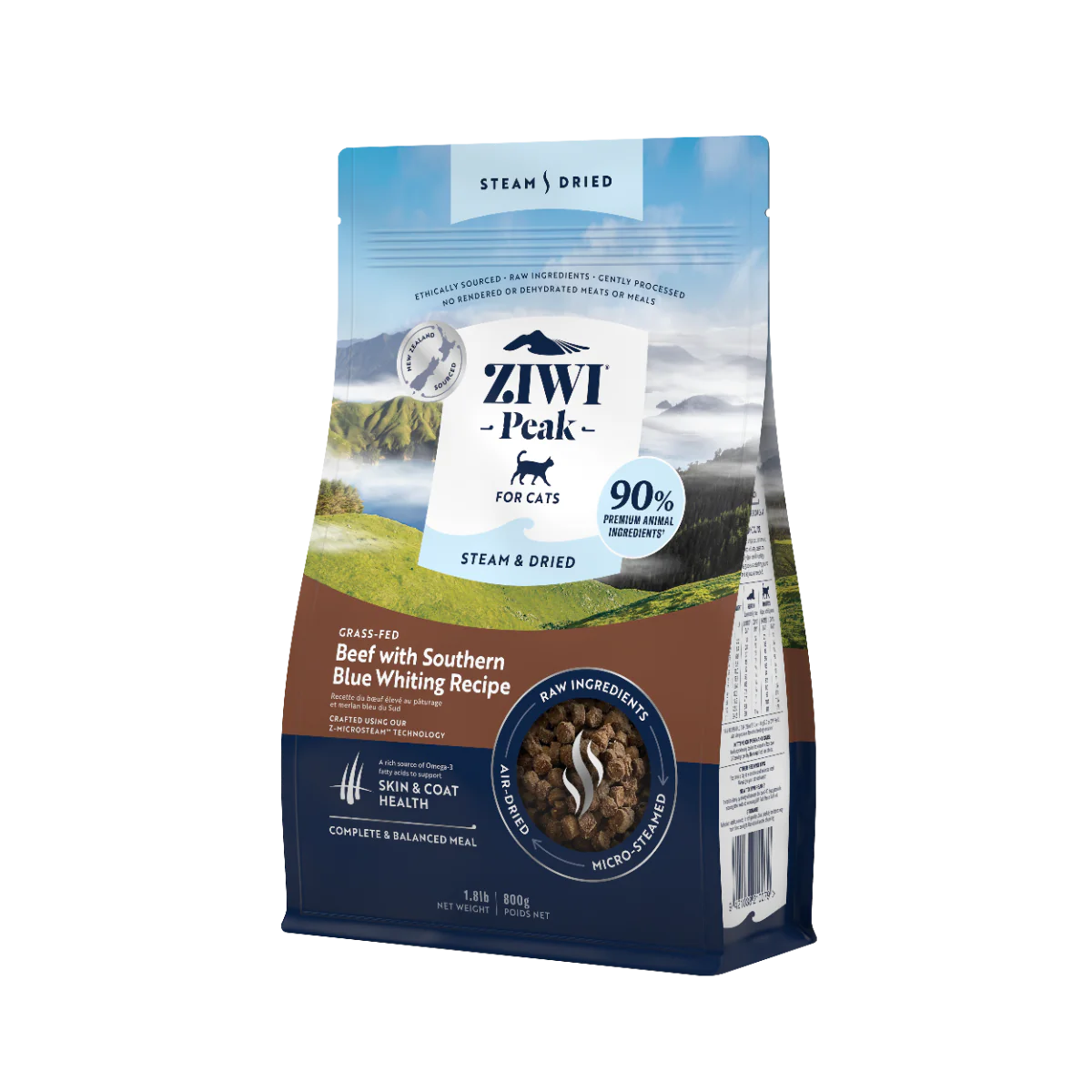 ZIWI Peak Beef with Southern Blue Whiting Recipe