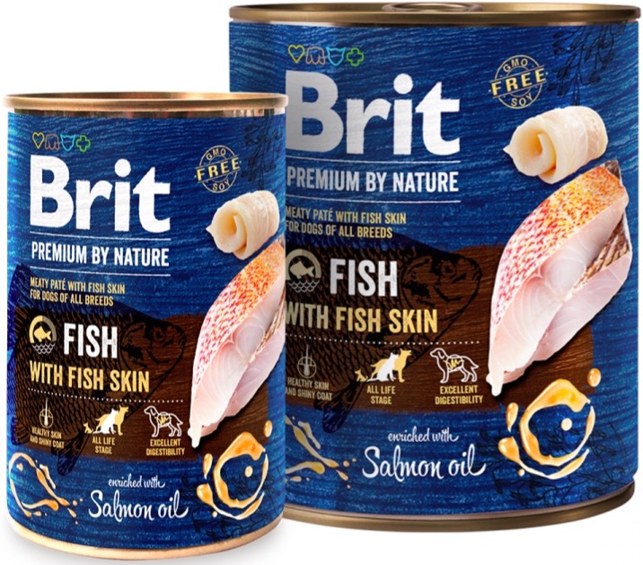 Brit Premium by Nature Fish with Fish Skin Adult