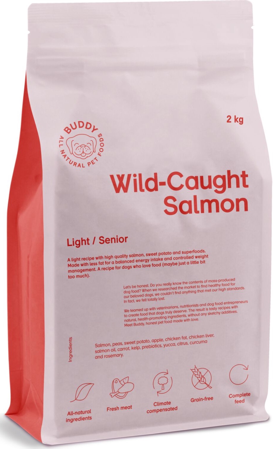 Pet Food Expert | Buddy Pet Food Wild Caught Salmon