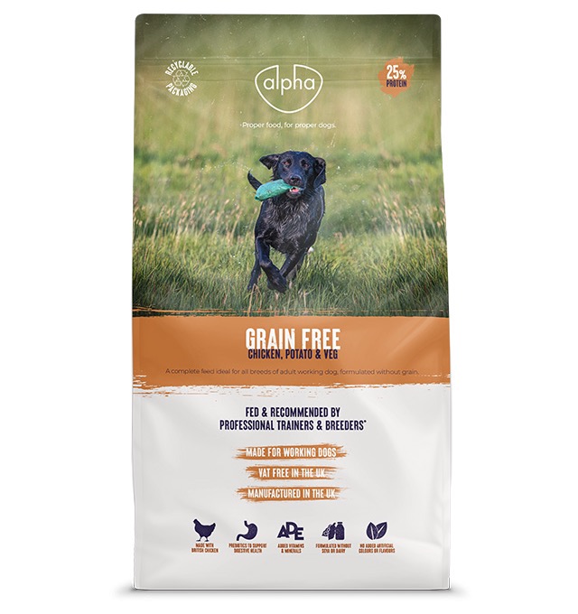 Alpha Feeds Grain Free Chicken, Potato & Veg
