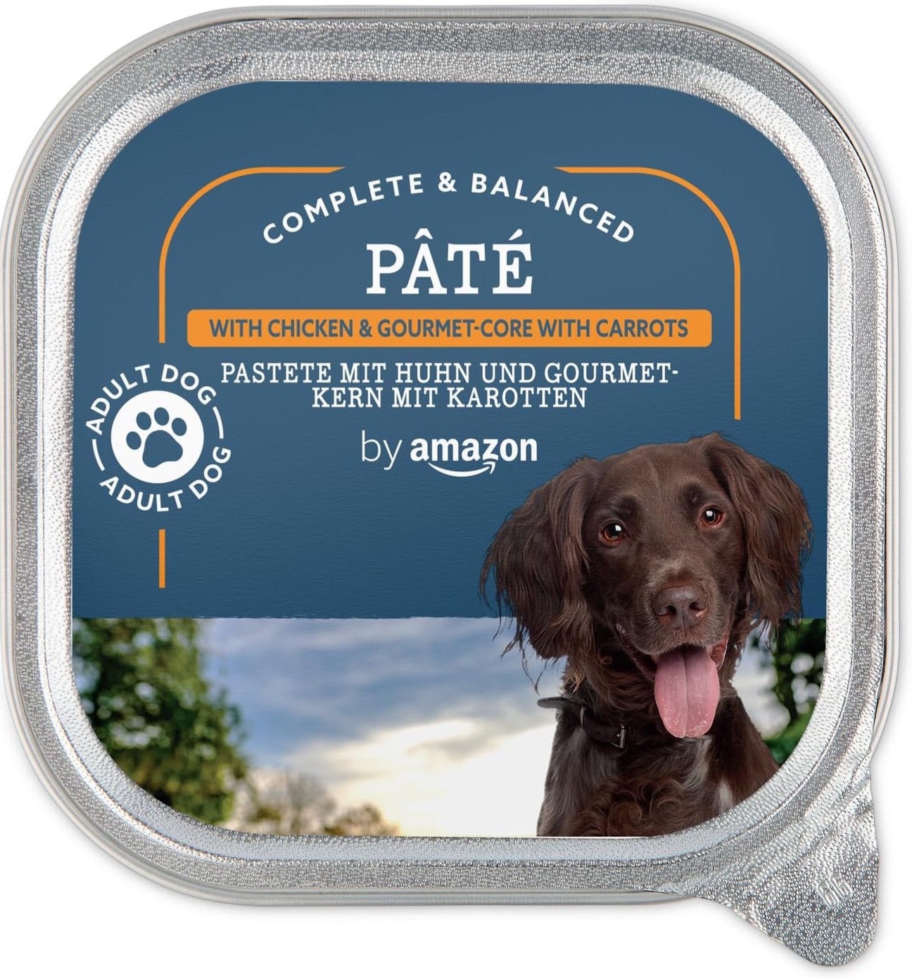 Amazon Chicken with Carrots and Peas Pate