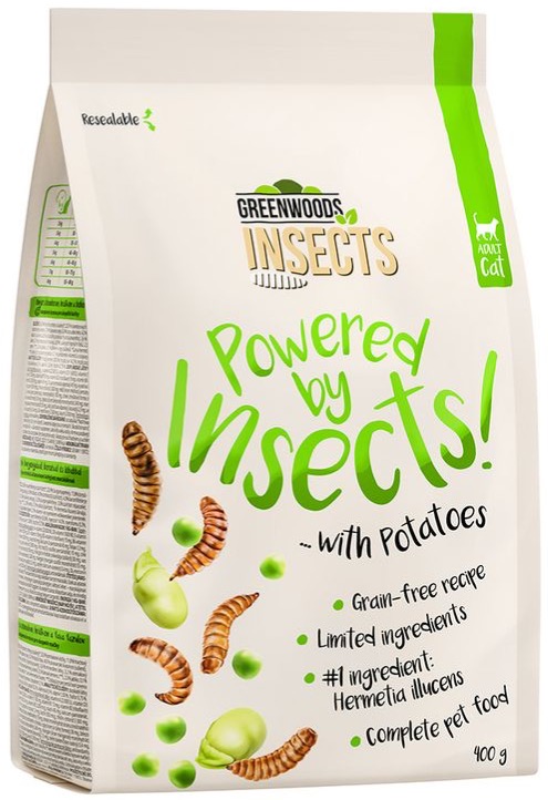 Greenwoods Insects with Potatoes, Peas & Fava Beans